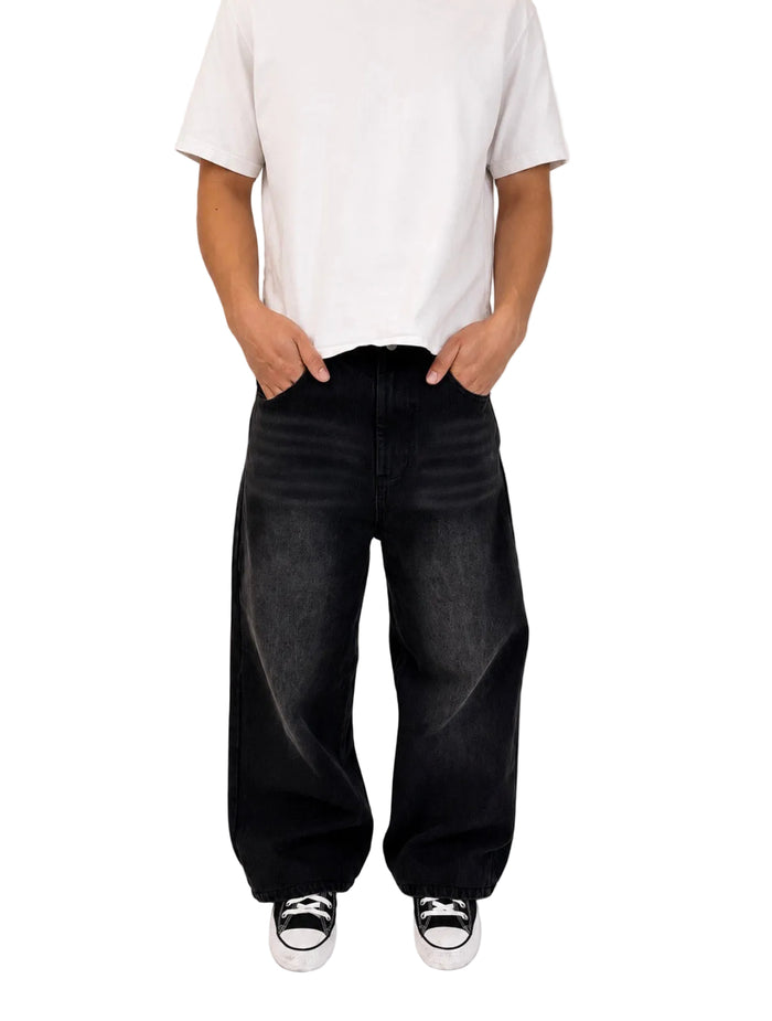Dark Wash Wide Leg Denim