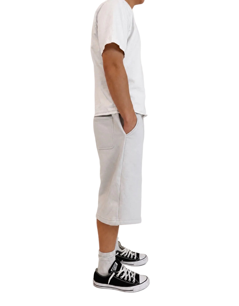 Grey Baggy Shorts 4