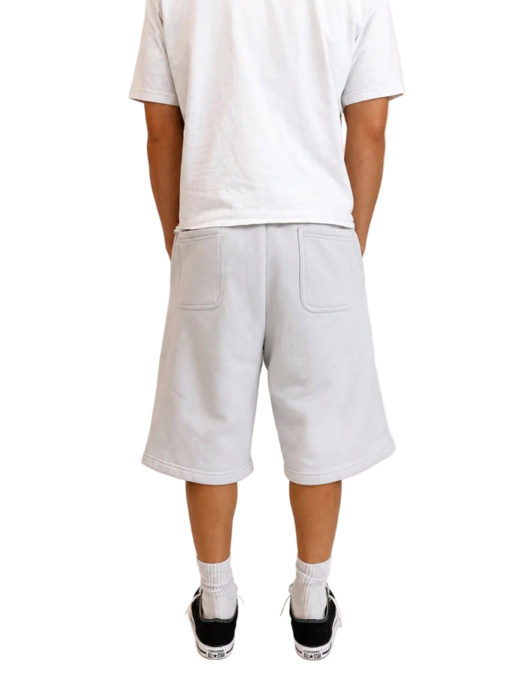 Grey Baggy Shorts 5