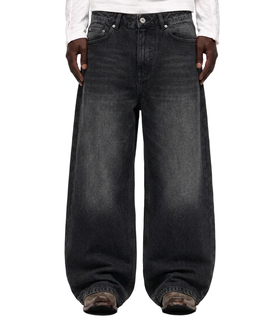 Dark Wash Wide Leg Denim 2