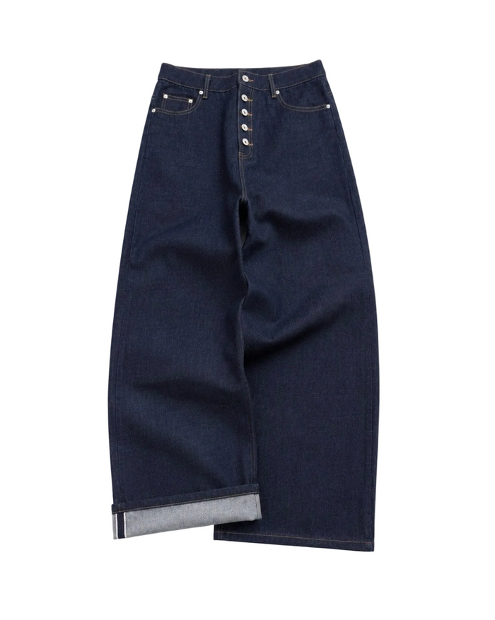 Open Fly Indigo Raw Selvedge