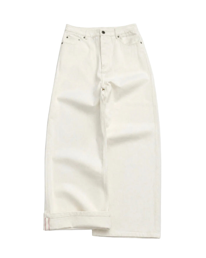 White Raw Selvedge