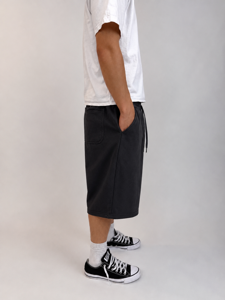 Black Baggy Shorts