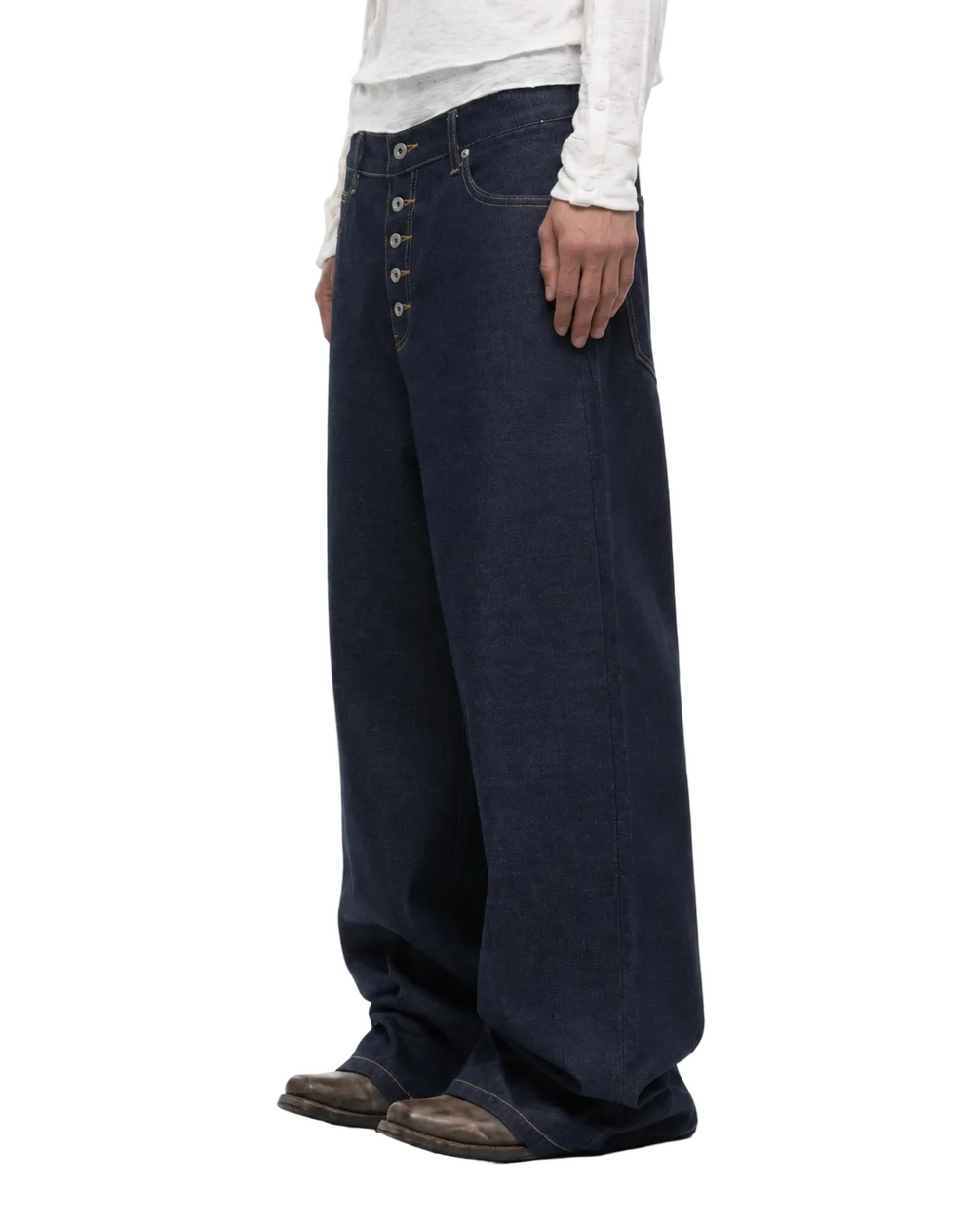 Open Fly Indigo Raw Selvedge 3