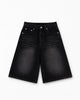 Dark Wash Baggy Jorts