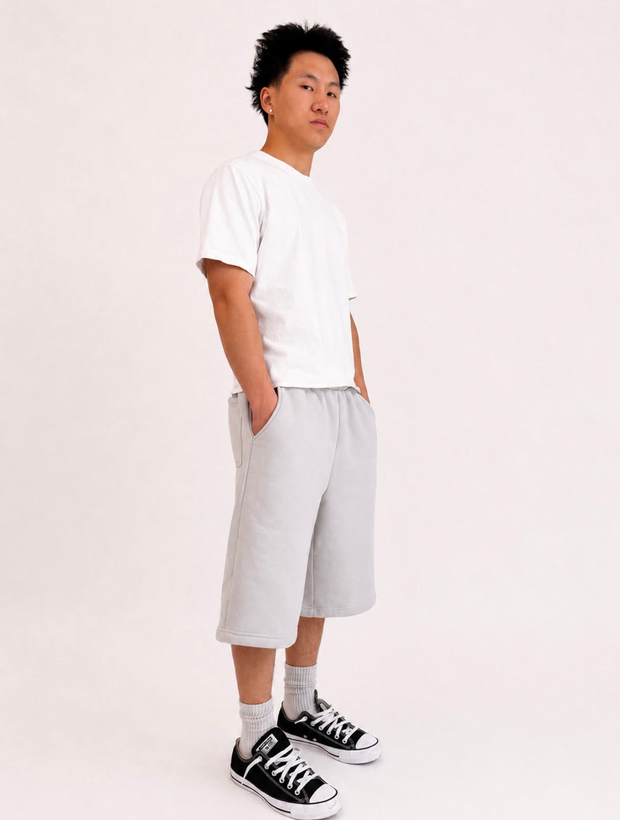 Grey Baggy Shorts