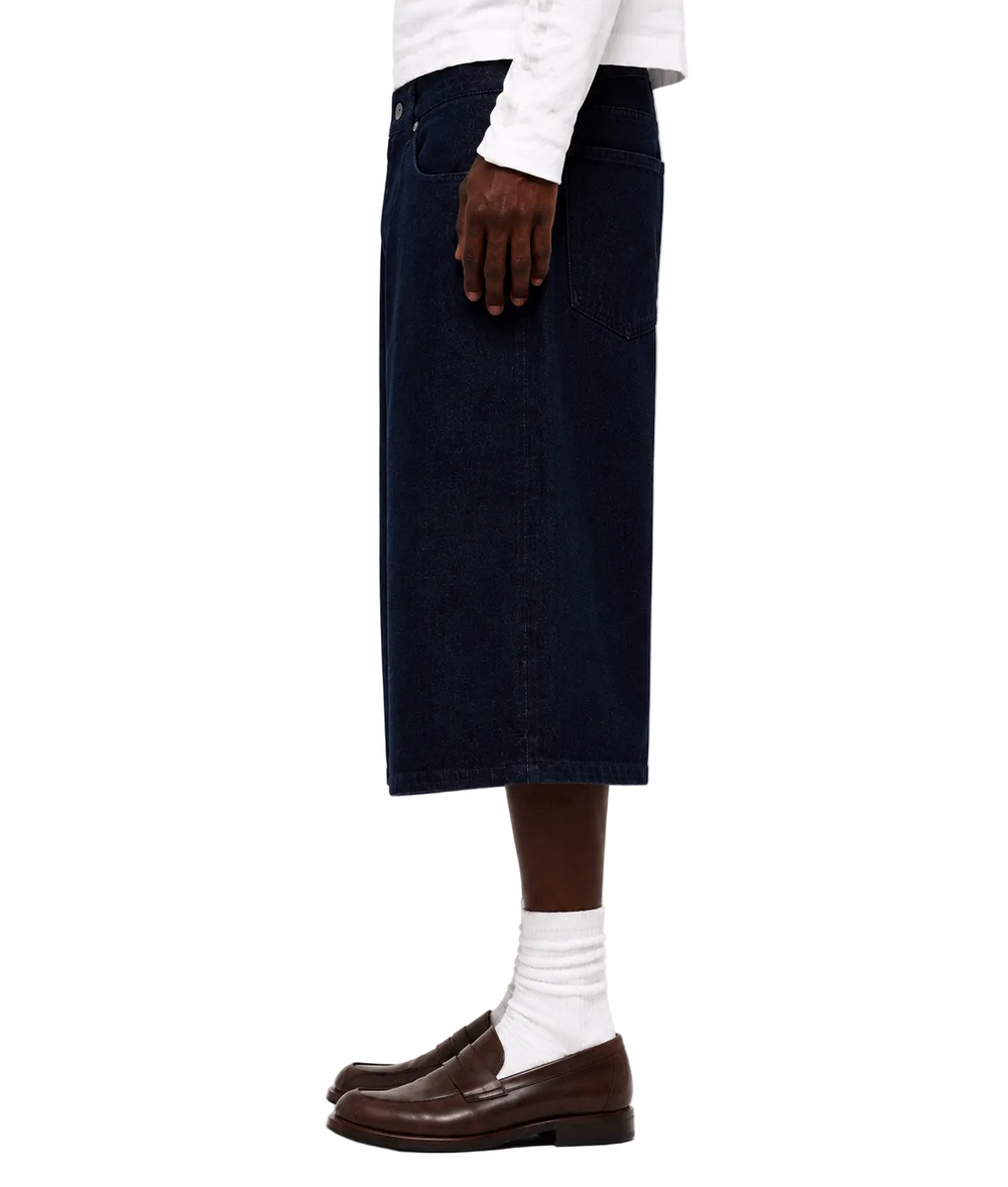 Indigo Raw Selvedge Baggy Jorts 3