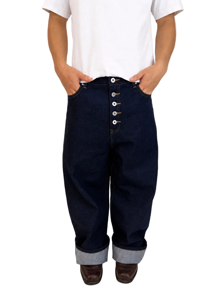 Open Fly Indigo Raw Selvedge