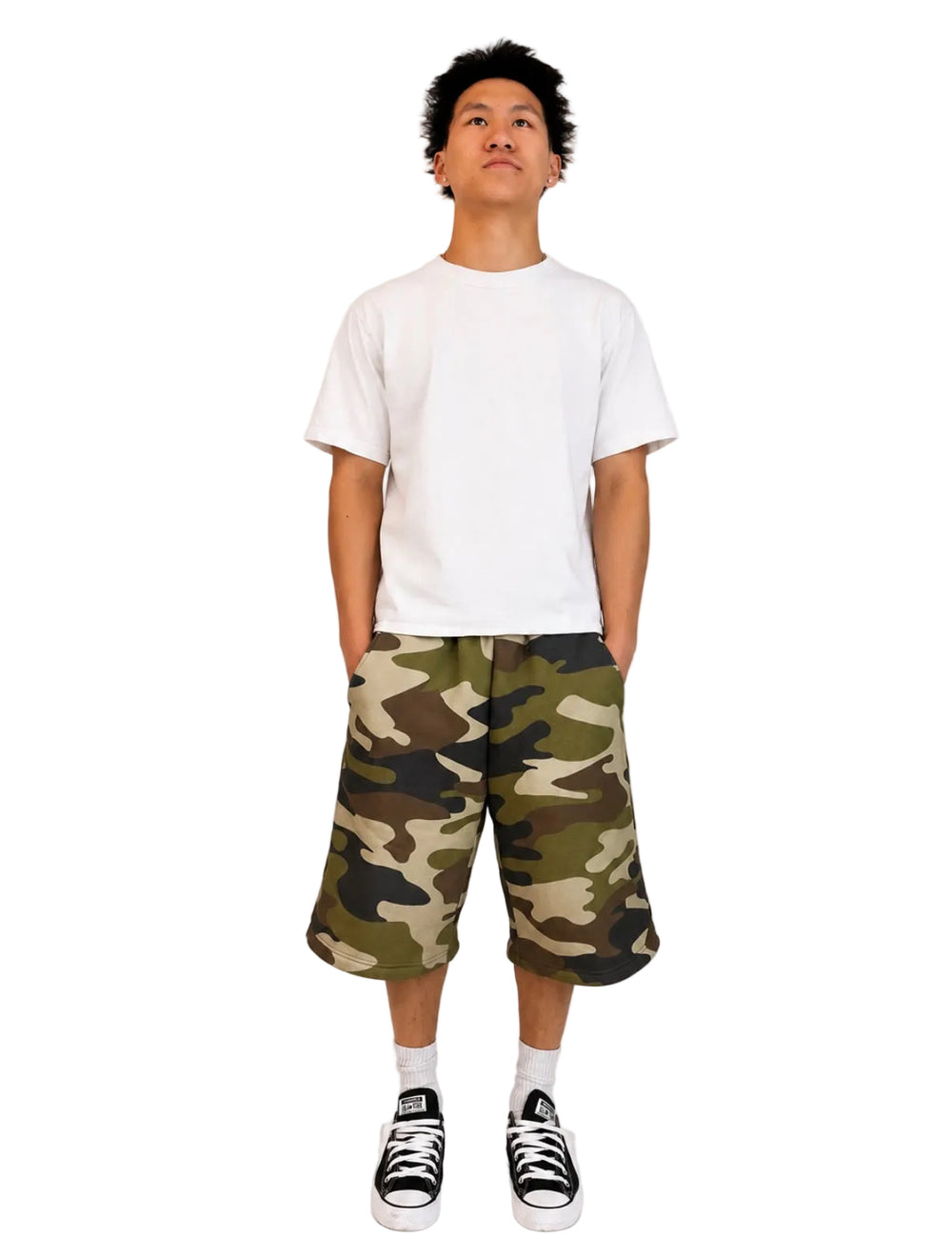 Camo Baggy Shorts 2
