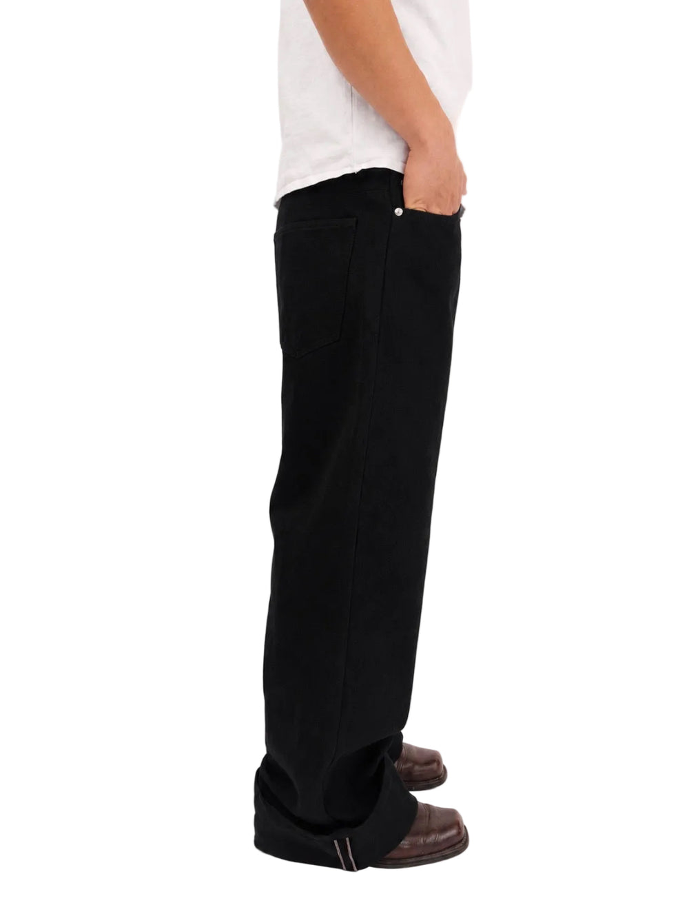 Jet Black Raw Selvedge 3