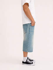 Light Wash Baggy Jorts