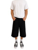 Jet Black Raw Selvedge Baggy Jorts