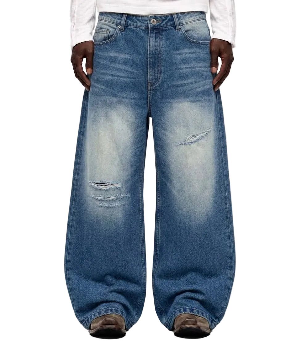 Blue Distressed Selvedge 2