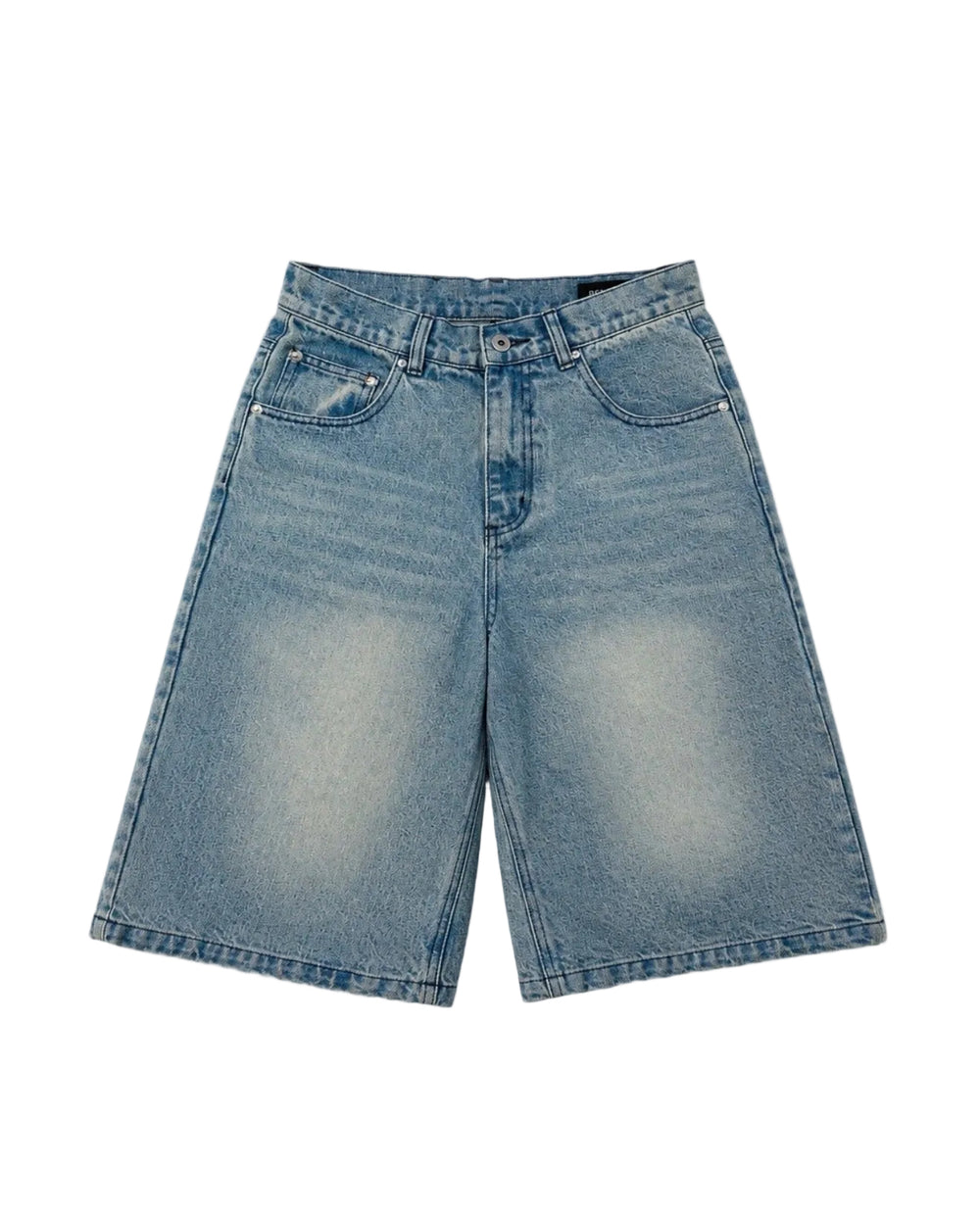 Light Wash Baggy Jorts 1