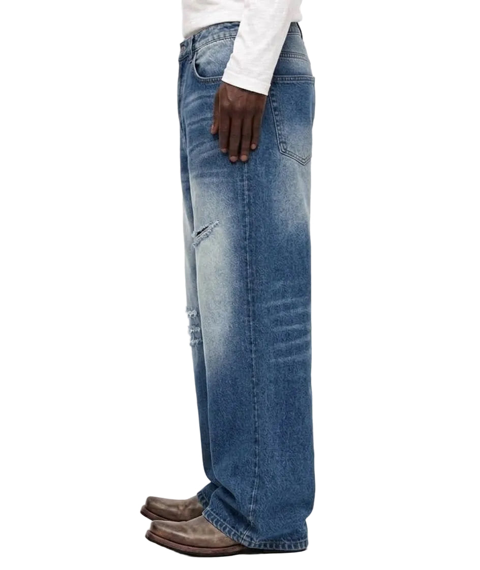 Blue Distressed Selvedge 3
