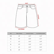 Dark Wash Baggy Jorts