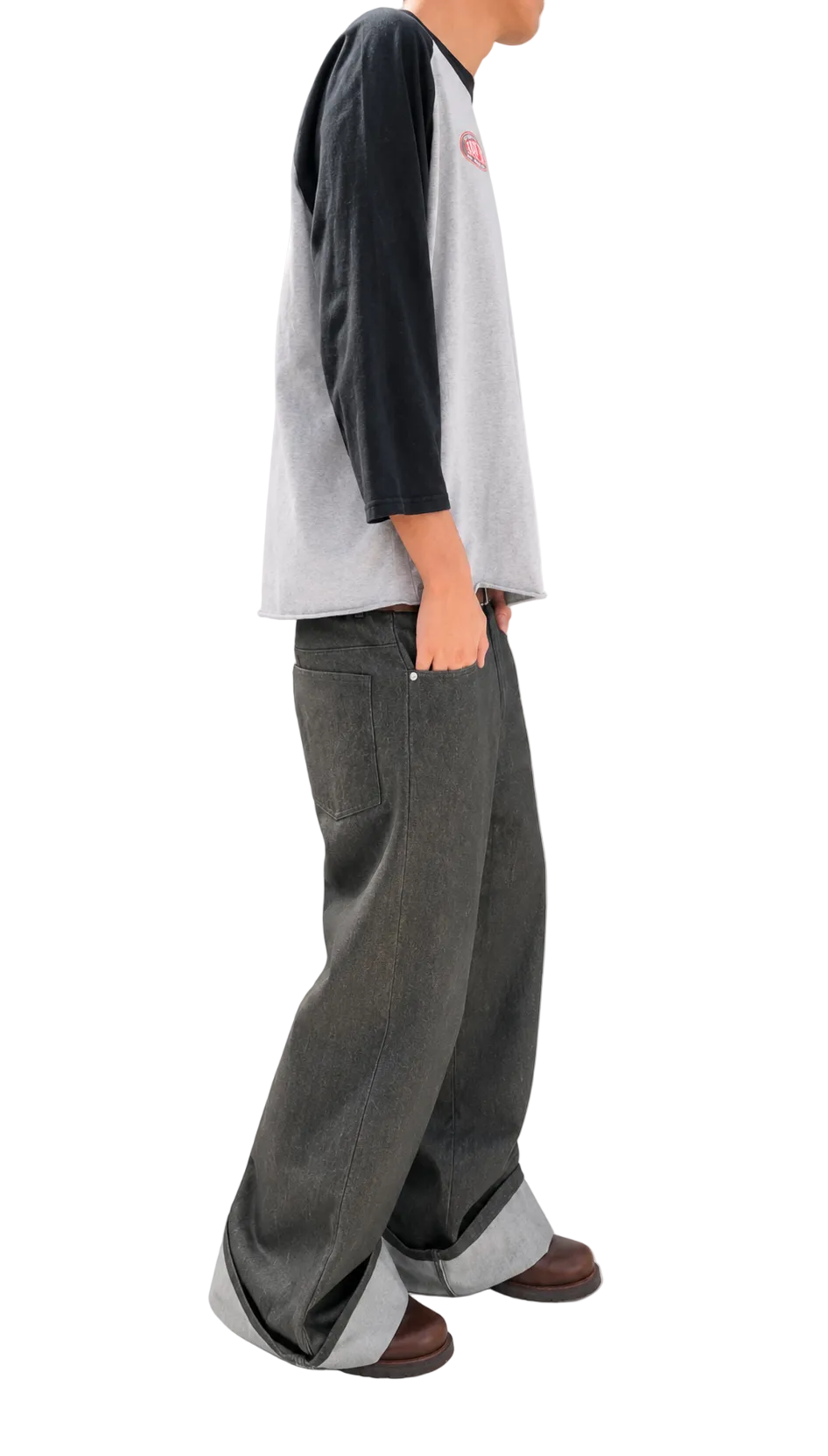 Army Wide Leg Denim 3
